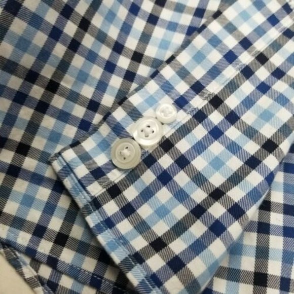 Duluth Trading Company Mens Button Down Long Sleeve Dress Shirt XL 100% Cotton - Picture 12 of 12